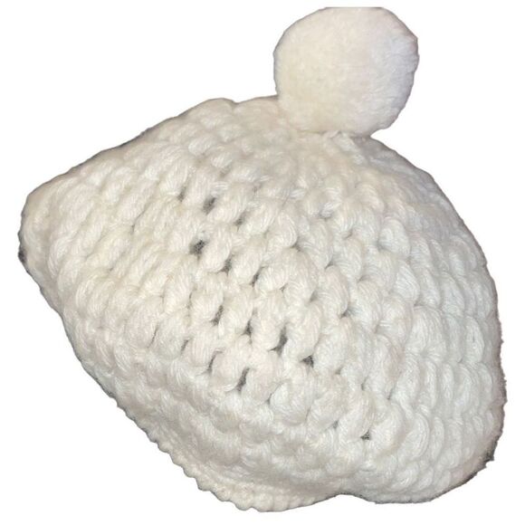 Ooh La La!! French Crochet Beret with Pom - Picture 3 of 11